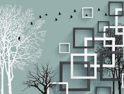 Tranh Dán Tường Phòng Khách PK15