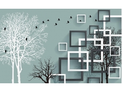 Tranh Dán Tường Phòng Khách PK15