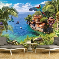 Tranh Dán Tường Phòng Khách PK154