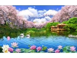 Tranh Dán Tường Phòng Khách PK159 Tranh Dán Tường Phòng Khách PK159