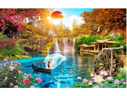 Tranh Dán Tường Phòng Khách PK160 Tranh Dán Tường Phòng Khách PK160