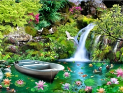 Tranh Dán Tường Phòng Khách PK163