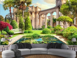 Tranh Dán Tường Phòng Khách PK168