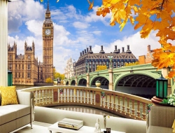 Tranh Dán Tường Phòng Khách PK182