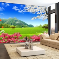 Tranh Dán Tường Phòng Khách PK196