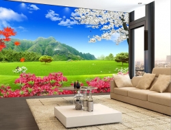 Tranh Dán Tường Phòng Khách PK196