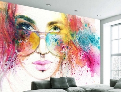 Tranh Dán Tường Phòng Khách PK204