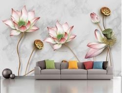 Tranh Dán Tường Phòng Khách PK206
