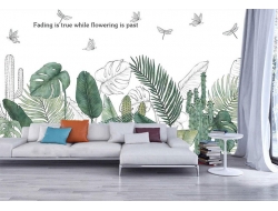 Tranh Dán Tường Phòng Khách PK209