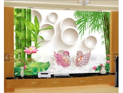 Tranh Dán Tường Phòng Khách PK21