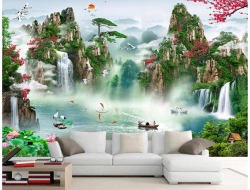 Tranh Dán Tường Phòng Khách PK215