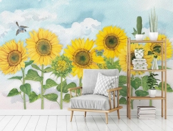 Tranh Dán Tường Phòng Khách PK218