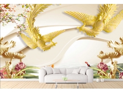 Tranh Dán Tường Phòng Khách PK22