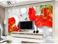 Tranh Dán Tường Phòng Khách PK235