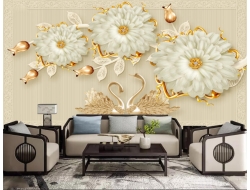 Tranh Dán Tường Phòng Khách PK24