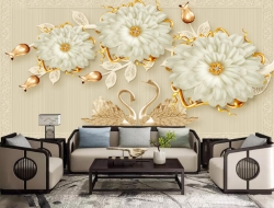 Tranh Dán Tường Phòng Khách PK24