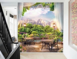 Tranh Dán Tường Phòng Khách PK245 Tranh Dán Tường Phòng Khách PK245