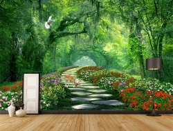 Tranh Dán Tường Phòng Khách PK264