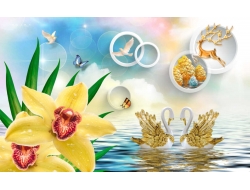 Tranh Dán Tường Phòng Khách PK27