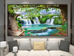 Tranh Dán Tường Phòng Khách PK277