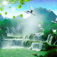 Tranh Dán Tường Phòng Khách PK278 Tranh Dán Tường Phòng Khách PK278