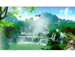 Tranh Dán Tường Phòng Khách PK278 Tranh Dán Tường Phòng Khách PK278