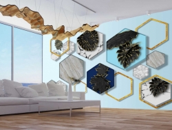 Tranh Dán Tường Phòng Khách PK28