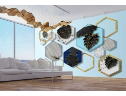 Tranh Dán Tường Phòng Khách PK28