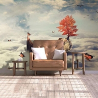 Tranh Dán Tường Phòng Khách PK282 Tranh Dán Tường Phòng Khách PK282