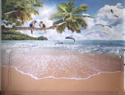 Tranh Dán Tường Phòng Khách PK291