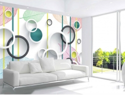 Tranh Dán Tường Phòng Khách PK293