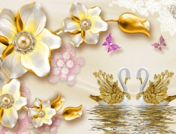 Tranh Dán Tường Phòng Khách PK33