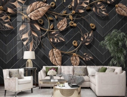 Tranh Dán Tường Phòng Khách PK338