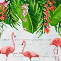 Tranh Dán Tường Phòng Khách PK34