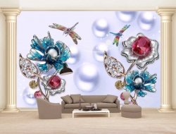 Tranh Dán Tường Phòng Khách PK35