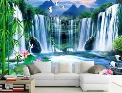 Tranh Dán Tường Phòng Khách PK350