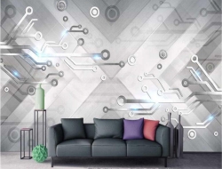 Tranh Dán Tường Phòng Khách PK386