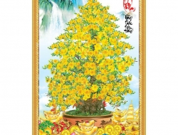 Tranh Dán Tường Phong Thủy PT394