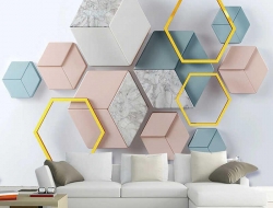 Tranh Dán Tường Phòng Khách PK396