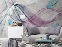 Tranh Dán Tường Phòng Khách PK398