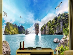 Tranh Dán Tường Phòng Khách PK400