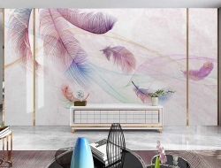 Tranh Dán Tường Phòng Khách PK412