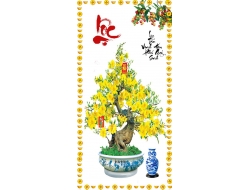 Tranh Dán Tường Phòng Khách PK419 Tranh Dán Tường Phòng Khách PK419
