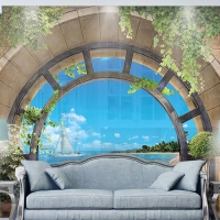 Tranh Dán Tường Phòng Khách PK437