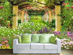 Tranh Dán Tường Phòng Khách PK439 Tranh Dán Tường Phòng Khách PK439