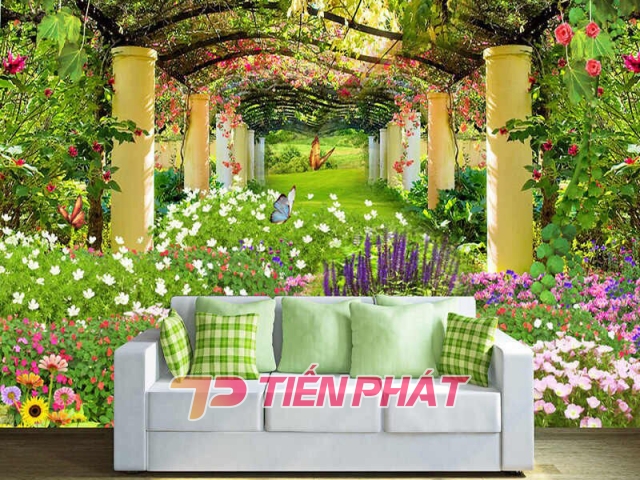 Tranh Dán Tường Phòng Khách PK439 Tranh Dán Tường Phòng Khách PK439