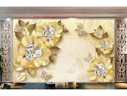 Tranh Dán Tường Phòng Khách PK46