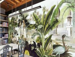 Tranh Dán Tường Phòng Khách PK51