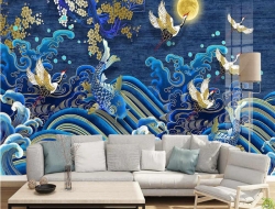 Tranh Dán Tường Phòng Khách PK55