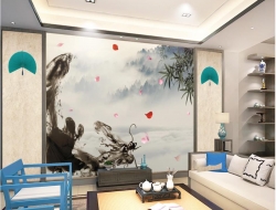 Tranh Dán Tường Phòng Khách PK57